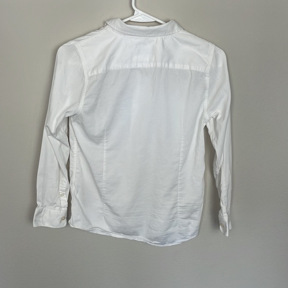 ZARA boys white long sleeve button down size 10 - Picture 4 of 4
